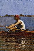 Thomas Eakins John Biglin in a Single Scull USA oil painting artist
